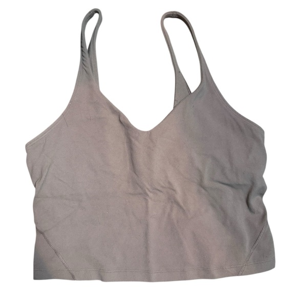 Lululemon Align Tank Brown Size 8 Built-In Bra Yoga Top - Picture 2 of 3